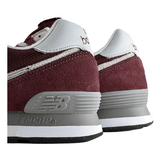 574 Burgundy / White