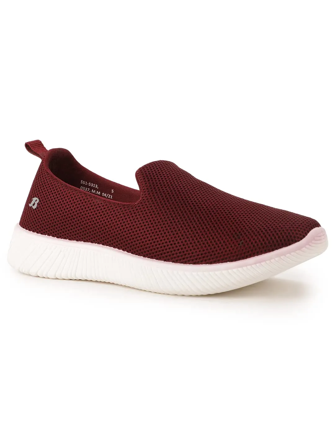 Bata Womens Selah Red Sneaker - 6 UK (5515613)