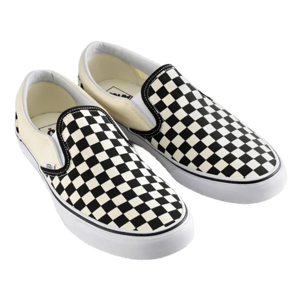 Classic Slip-On [Checkerboard] Black / White