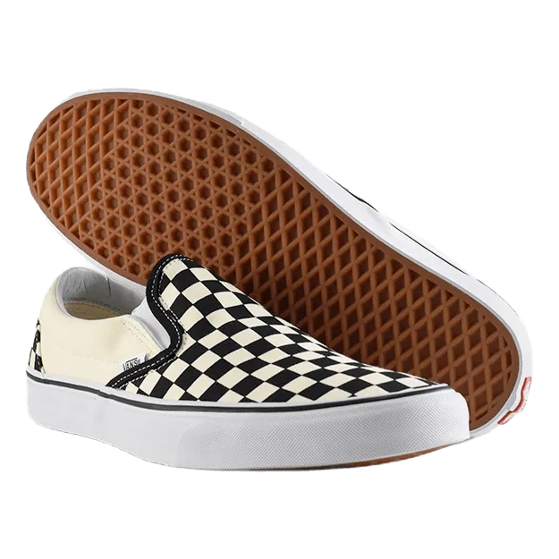 Classic Slip-On [Checkerboard] Black / White