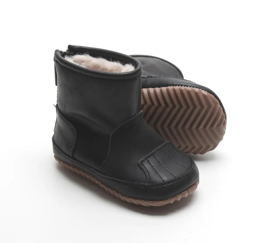 Dexter Black Boot {Premium Leather}