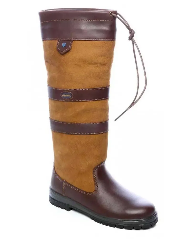 DUBARRY Galway Waterproof Leather Country Boots - Brown