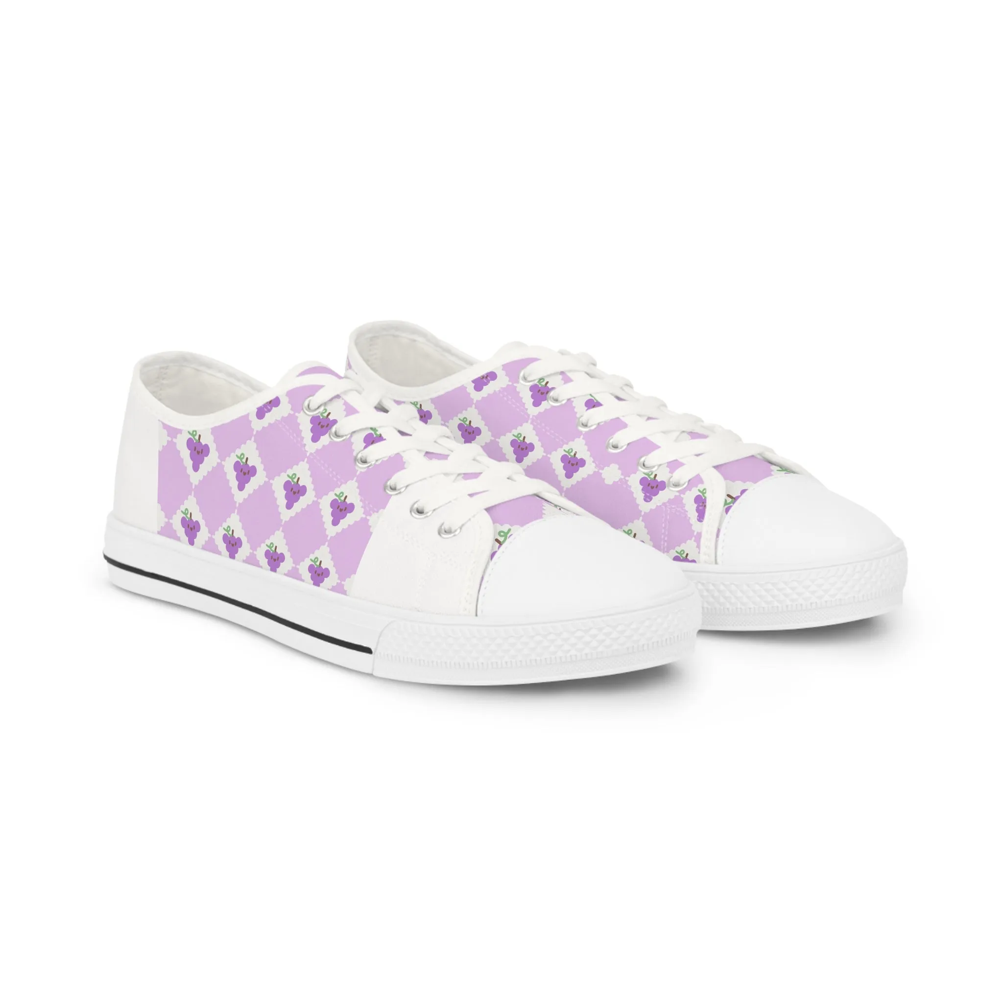 Grapes Men's Low Top Sneakers