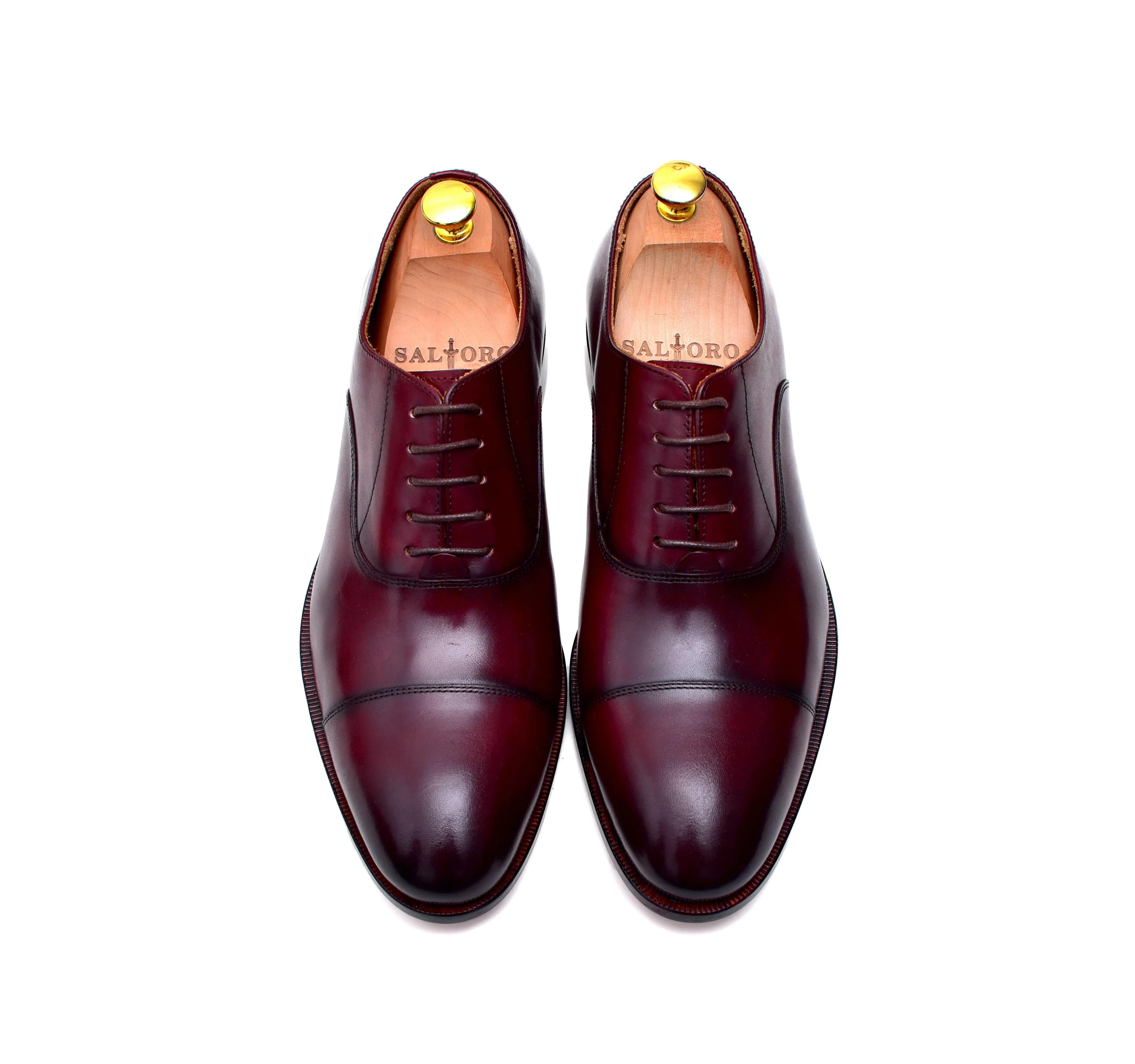 Henry - Oxblood Oxford Shoes