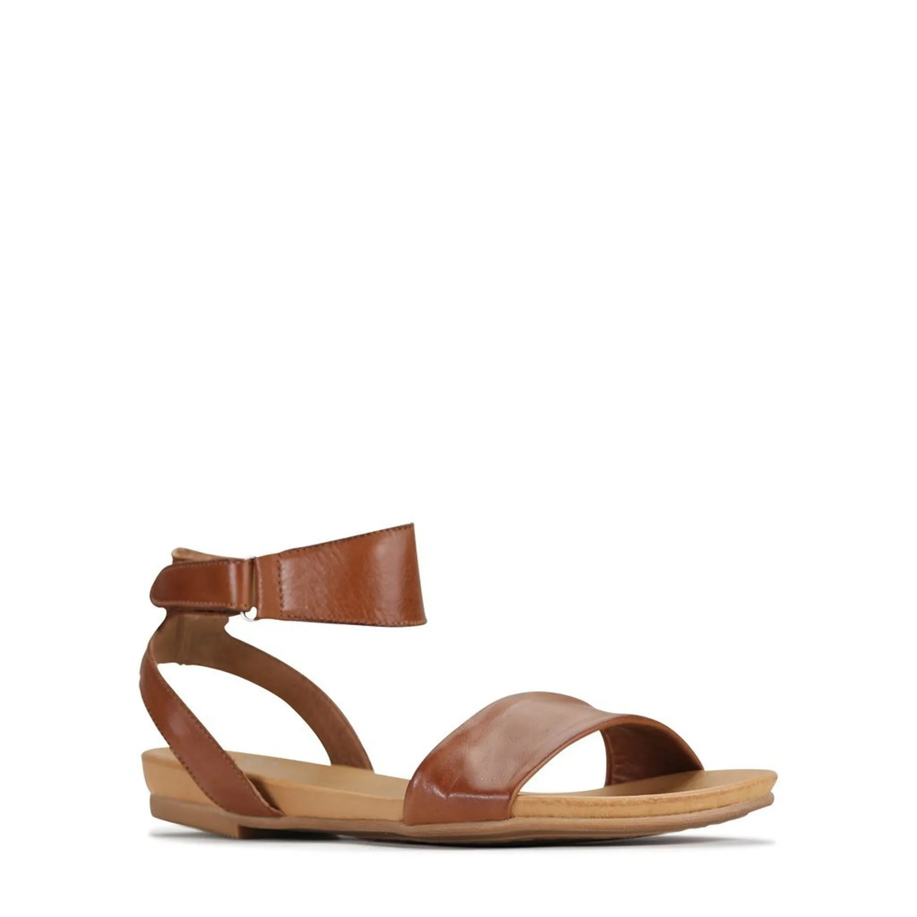 LAUREN ANKLE STRAP SANDALS LEATHER