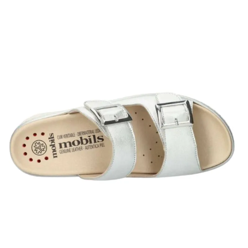 Mephisto Mobils Alba Silver Charm Women's Sandals