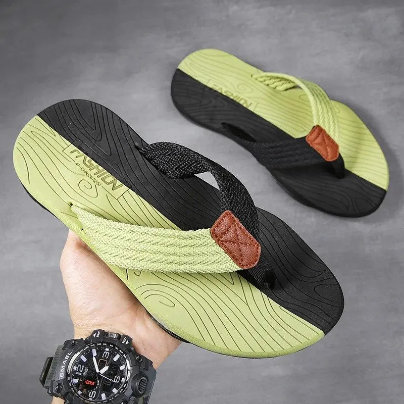 OCW Orthopedic Sandals Men Wide Width Comfy Flat Sporty Flip-flops Trendy Summer