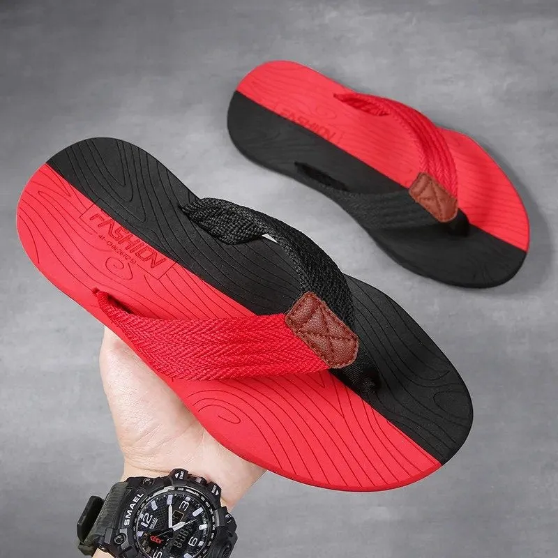 OCW Orthopedic Sandals Men Wide Width Comfy Flat Sporty Flip-flops Trendy Summer