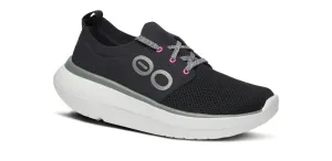 OOFOS OOMY STRIDE WOMEN'S BLACK/WHITE