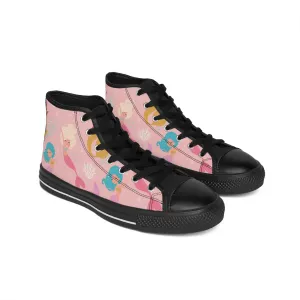 Pink Mermaids Women's Classic Sneakers