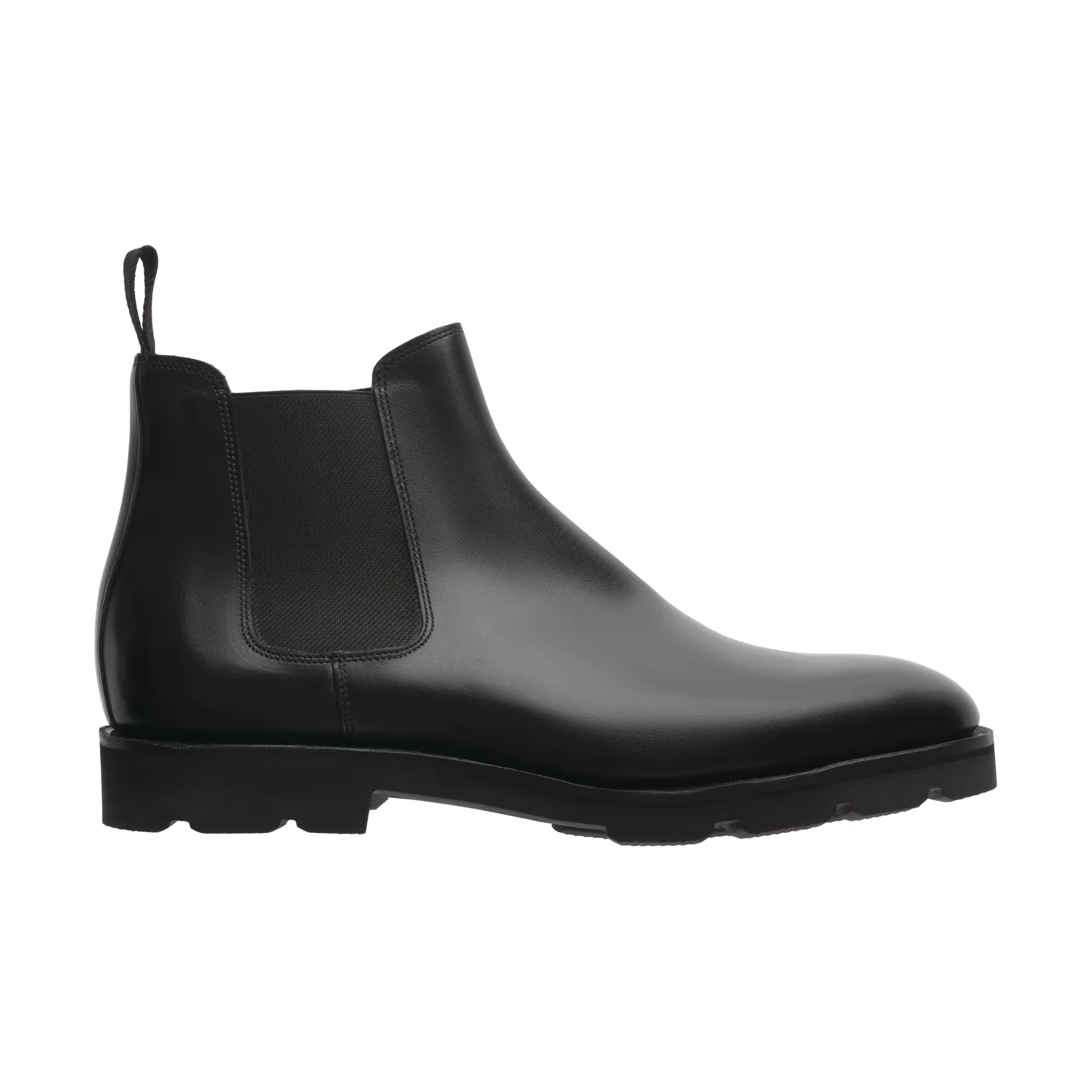 "Lawry" Chelsea Boots with Lightweight Walking Sole in Black