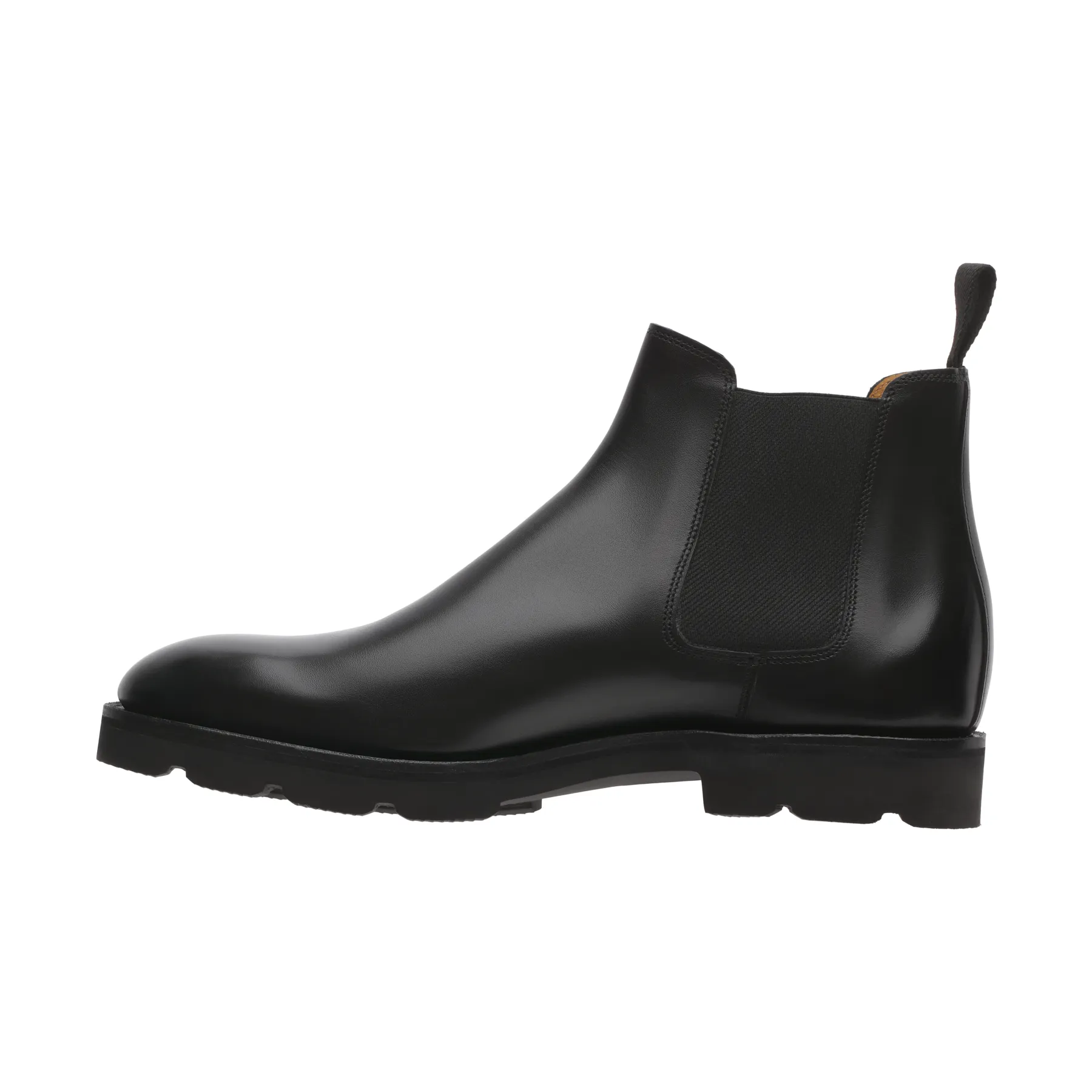 "Lawry" Chelsea Boots with Lightweight Walking Sole in Black