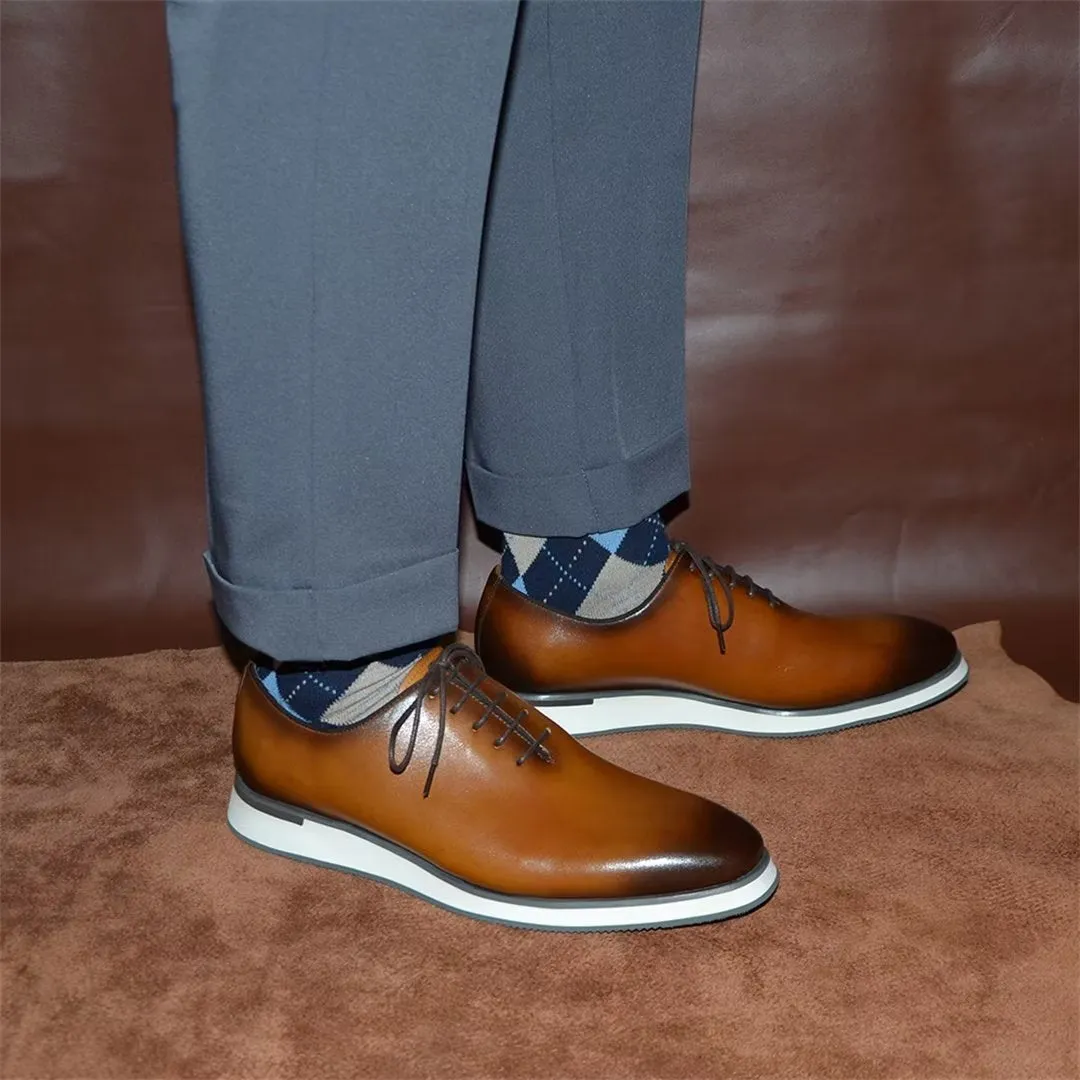 Refined Classic Leather Dress Shoes