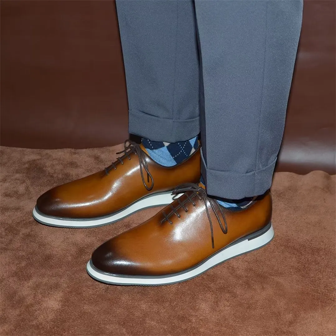 Refined Classic Leather Dress Shoes