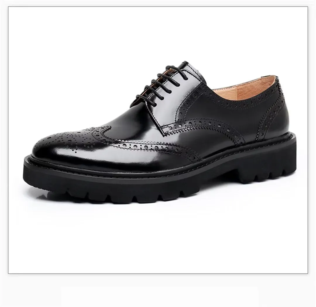 Refined Lace-Up Men's Dress Shoes