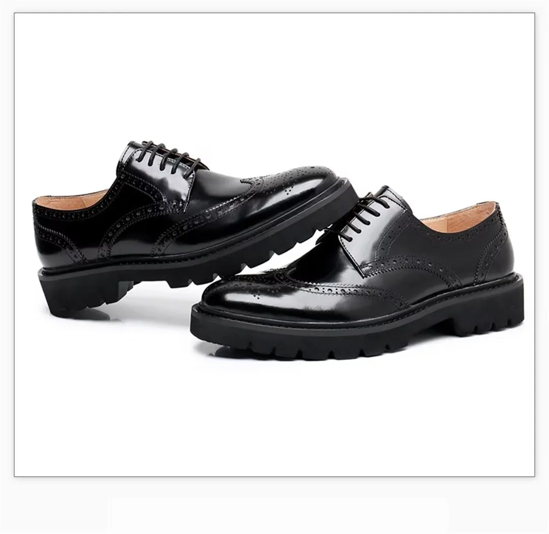 Refined Lace-Up Men's Dress Shoes