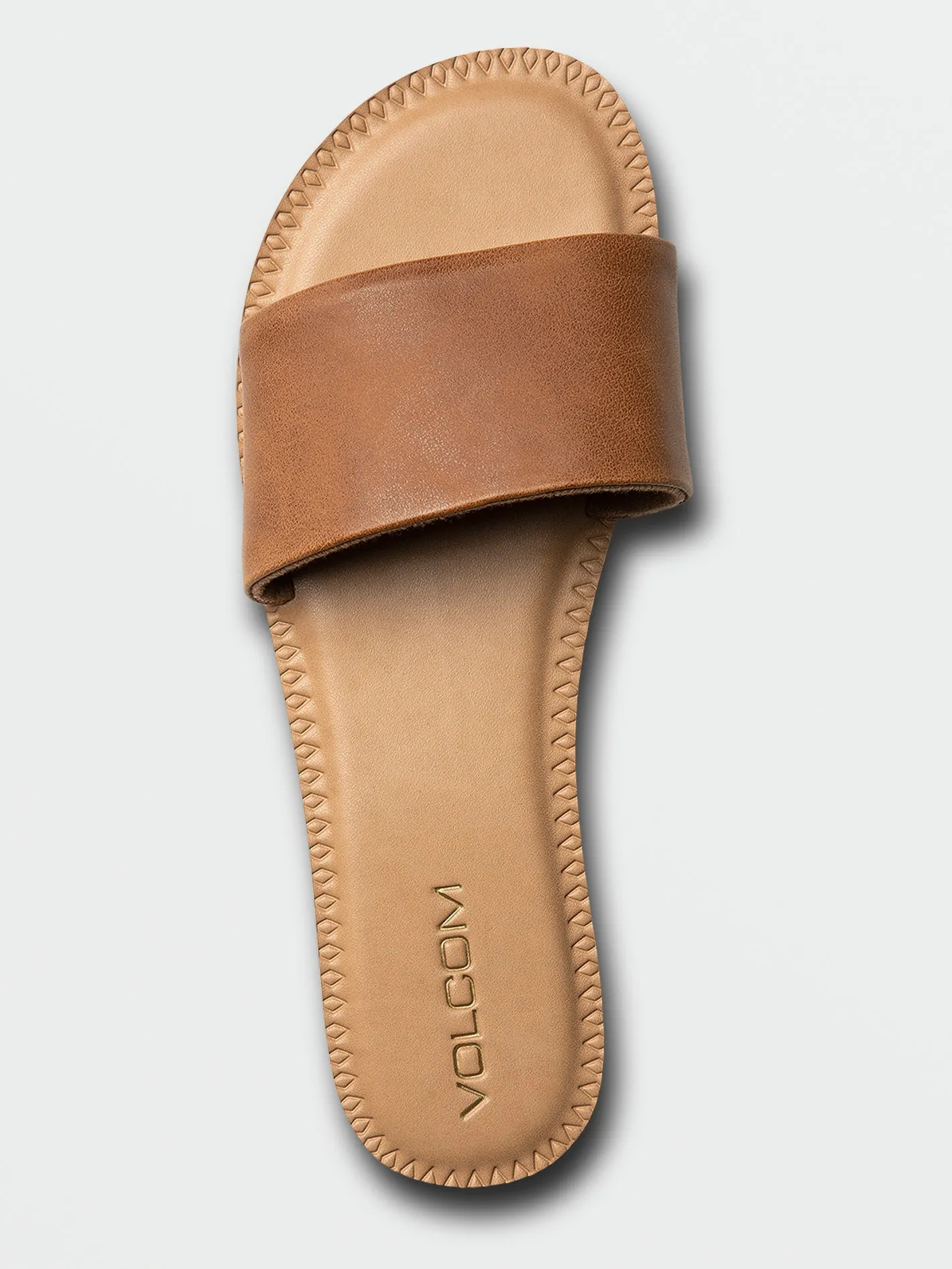 Simple Slide Sandal - Tan