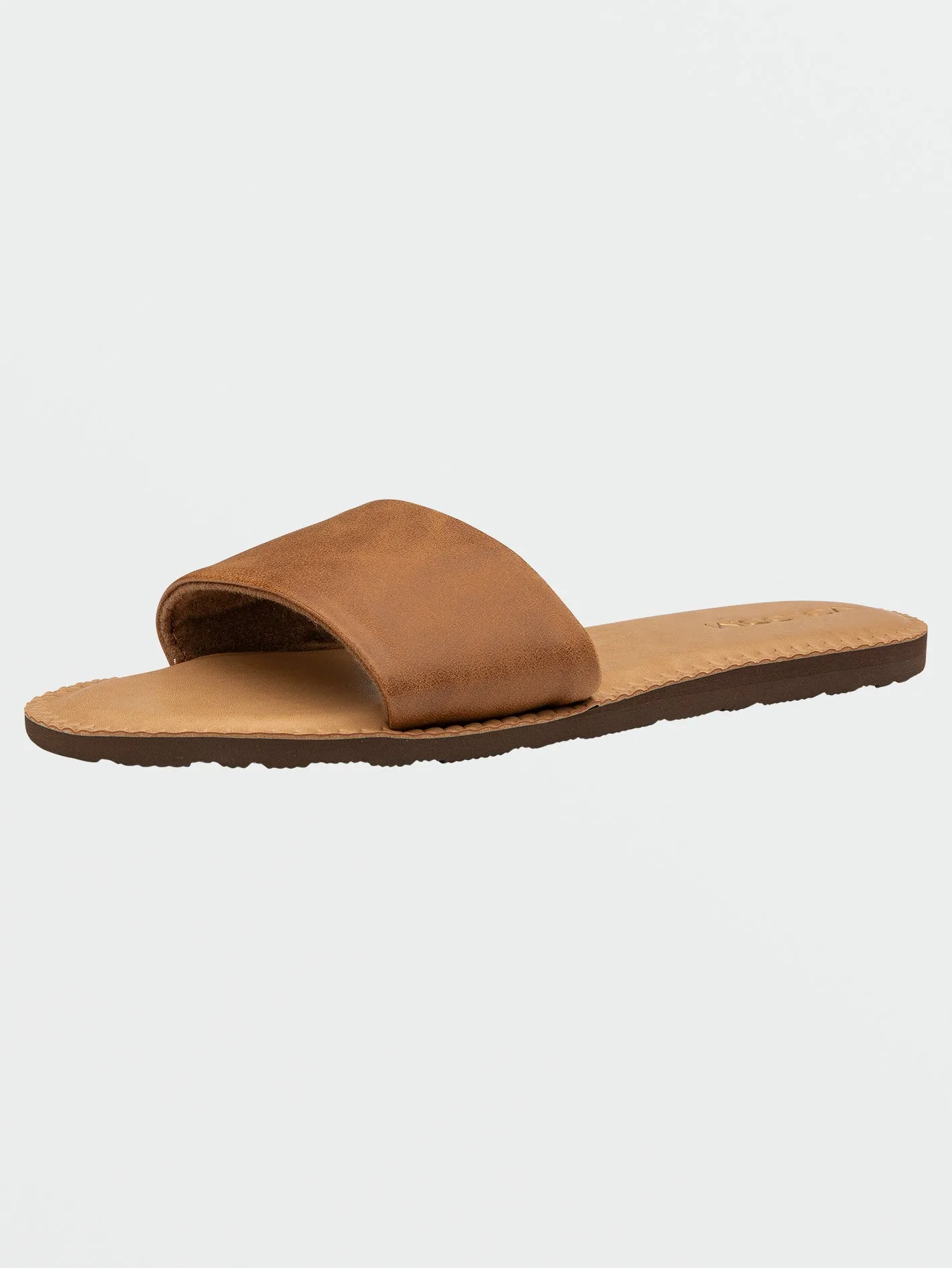 Simple Slide Sandal - Tan