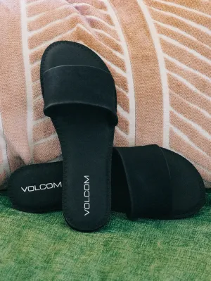 Simple Slide Sandals - Black Out