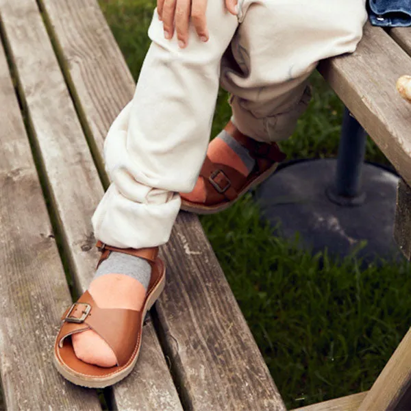 Sonny Kids Sandal Chestnut Brown Leather