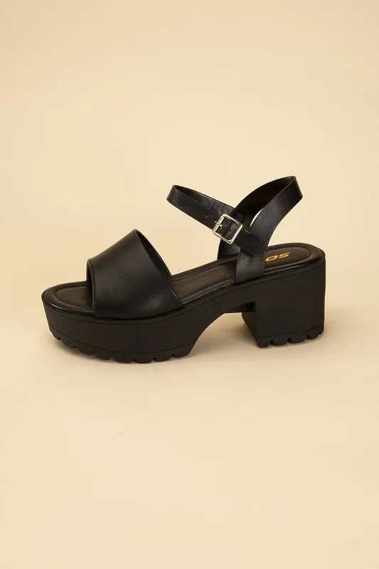 STACIE Platform Sandals