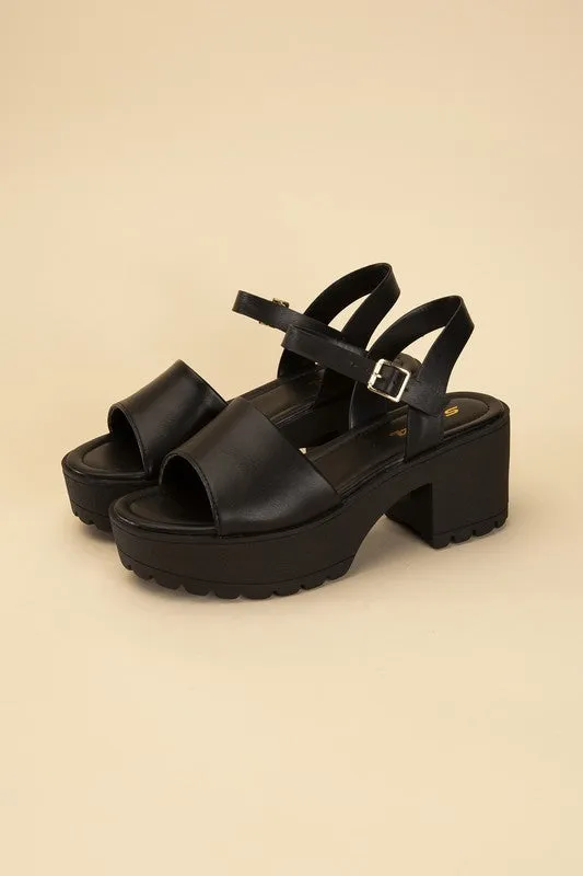 STACIE Platform Sandals