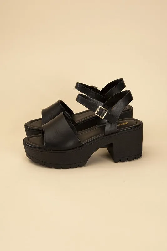 STACIE Platform Sandals