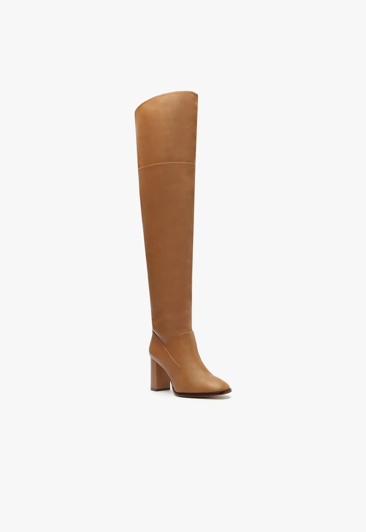 Terrance Over the Knee Block Boot